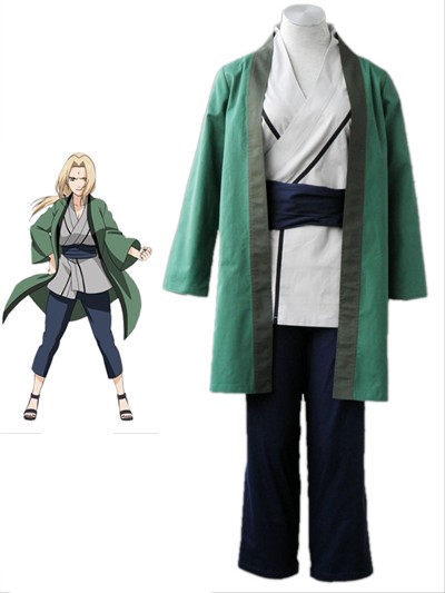 Naruto Tsunade Cosplay Costume